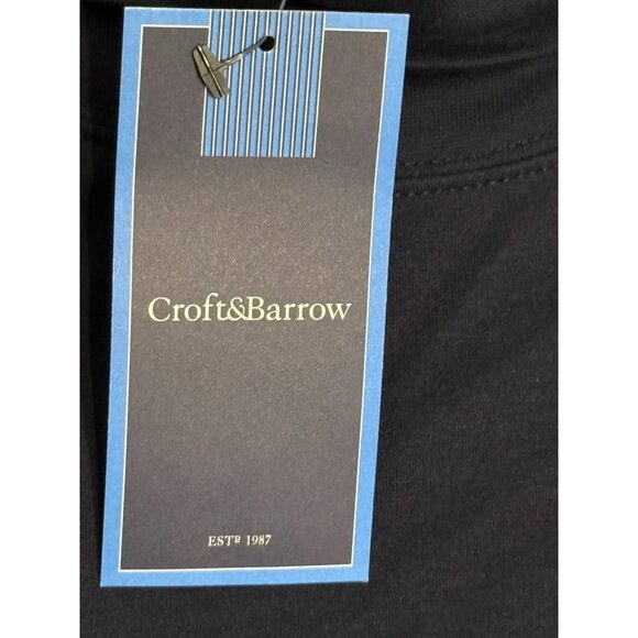 Men's Croft & Barrow Navy Turtleneck Medium NWT - Picture 4 of 4